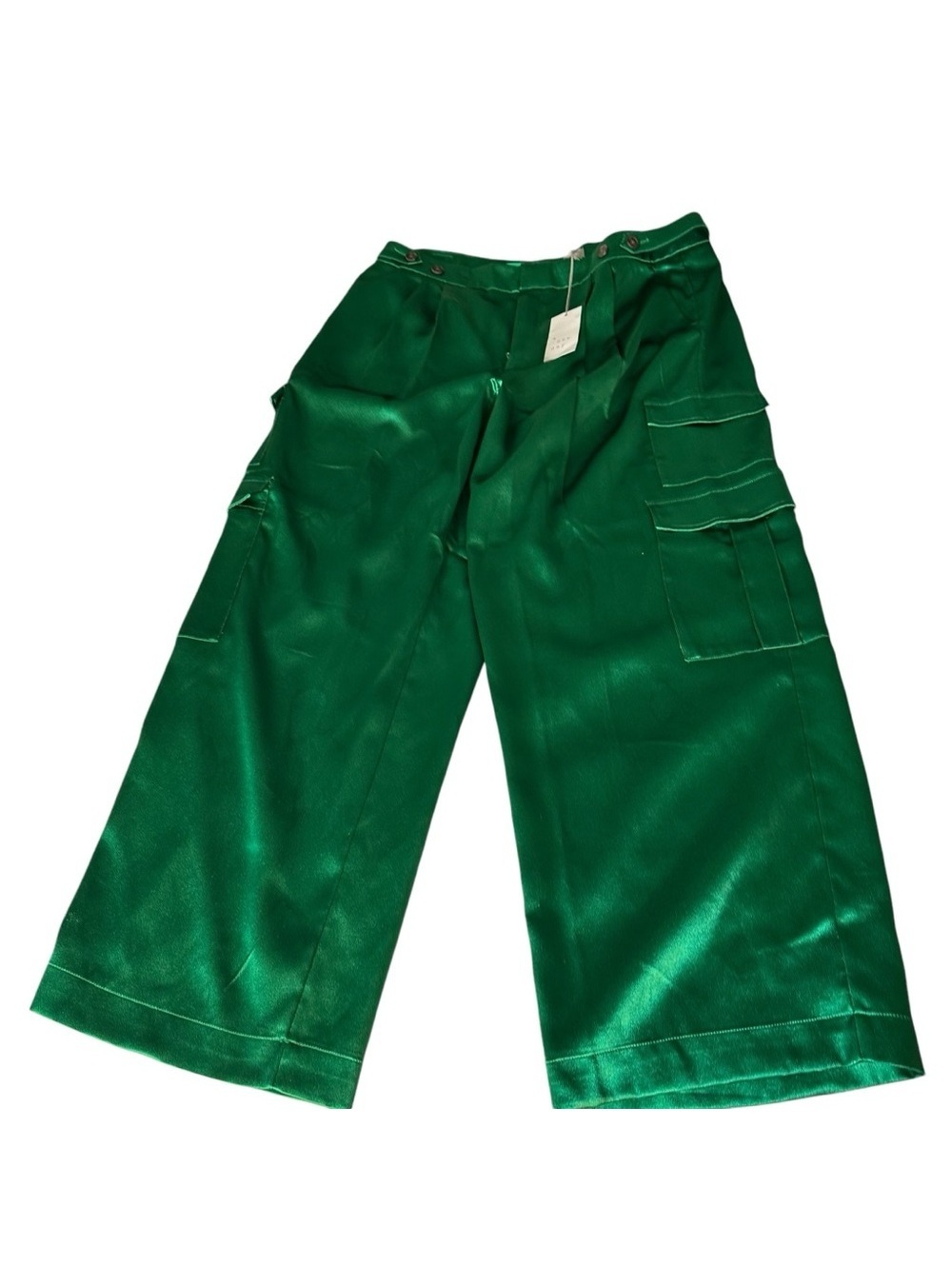 Tokyo Green City Polyester Pants
